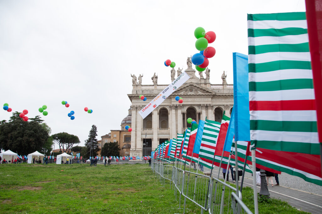 Piazza San Giovanni 1 Maggio 2021