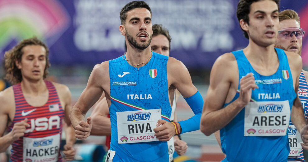 World Athletics Indoor Championships Glasgow 24, Federico Riva (ITA) in 3000 m | 1-3 March 2024 Glasgow (SCO) Emirates Arena