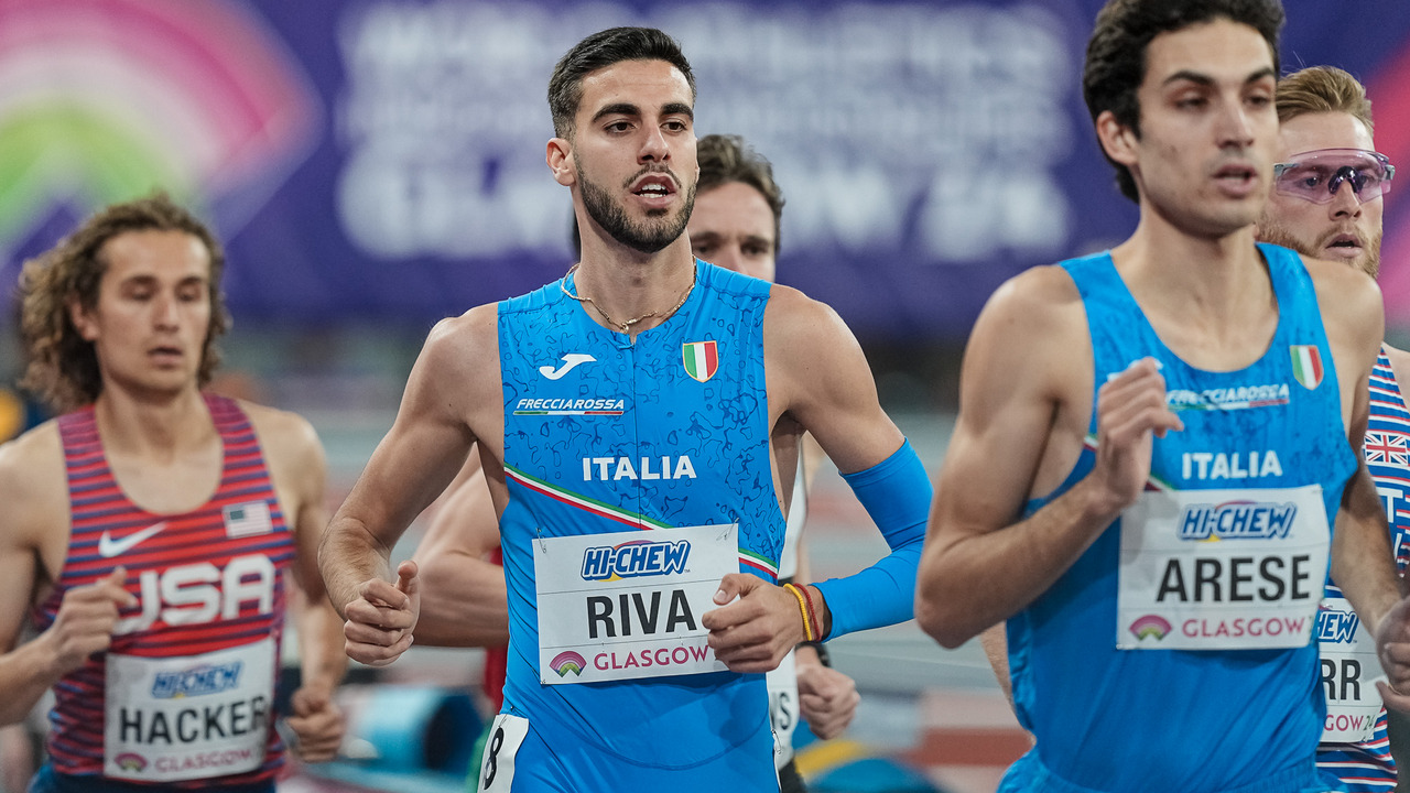 World Athletics Indoor Championships Glasgow 24, Federico Riva (ITA) in 3000 m | 1-3 March 2024 Glasgow (SCO) Emirates Arena