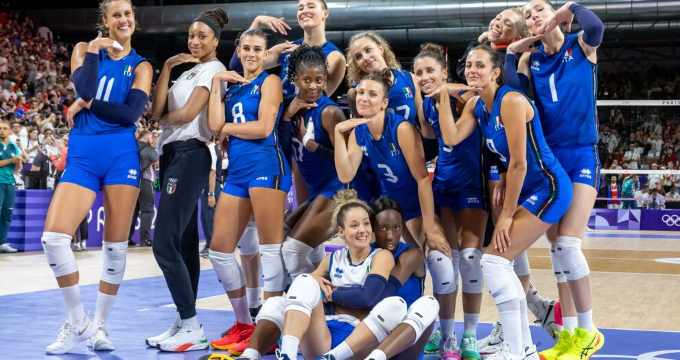 nazionale femminile pallavolo Italia Giochi Olimpici 2024