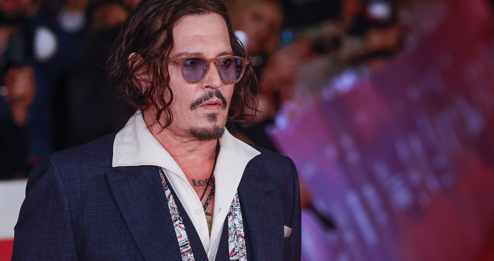 Johnny Depp alla festa del cinema